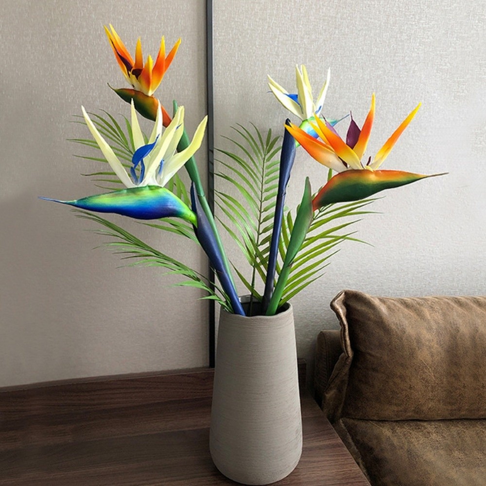 Bird Paradise Strelitzia - Planta Artificial de Haste Longa, Flor