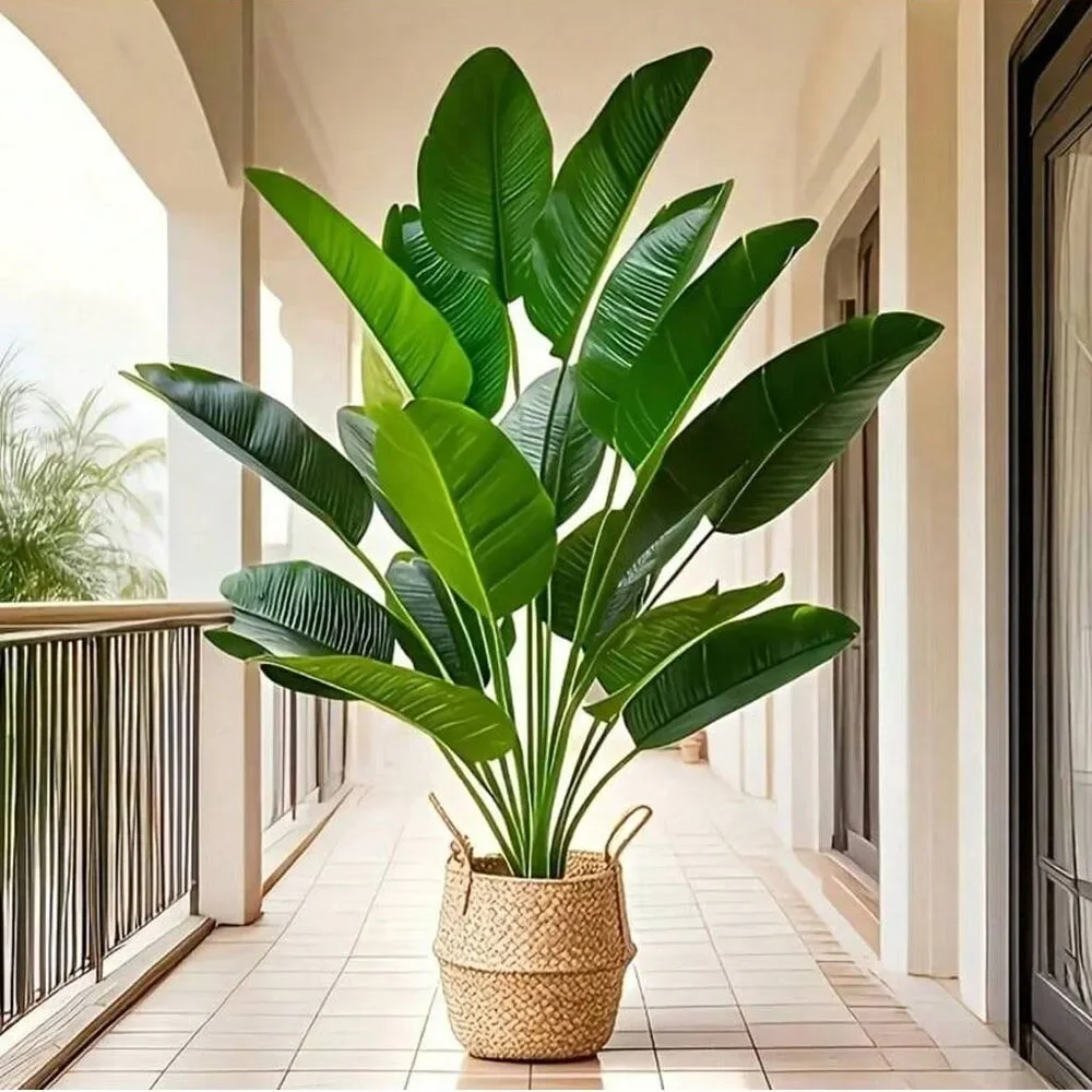 Ficus Lyrata Tree - 1pc 18 folhas plantas artificiais grande