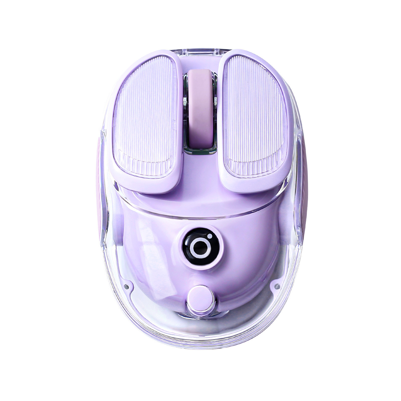 Tradescantia Purple - Mouse RGB sem fio roxo EWEADN