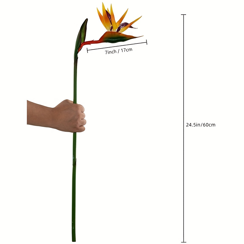 3 pçs artificial pássaro do pa - Bird Paradise Strelitzia avaliação e preço