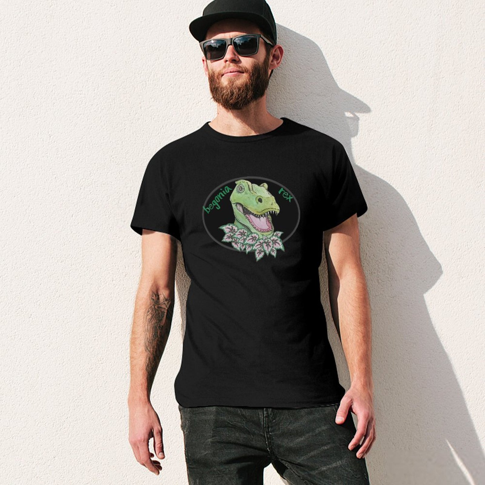 Camiseta Casual de Ação de Gra - Begonia Rex avaliação e preço